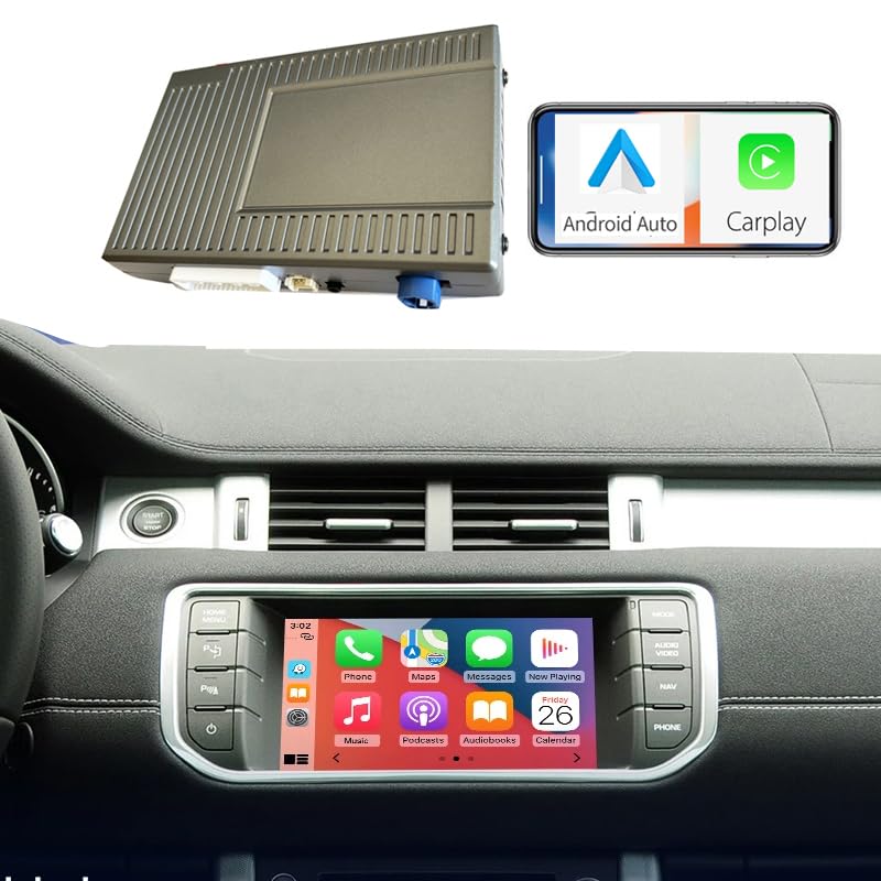 ワイヤレスCarPlay AndroidAuto インターフェイスモジュール Amazon.co.jp: ワイヤレスCarPlayスマートモジュールボックス、5.8Ghz